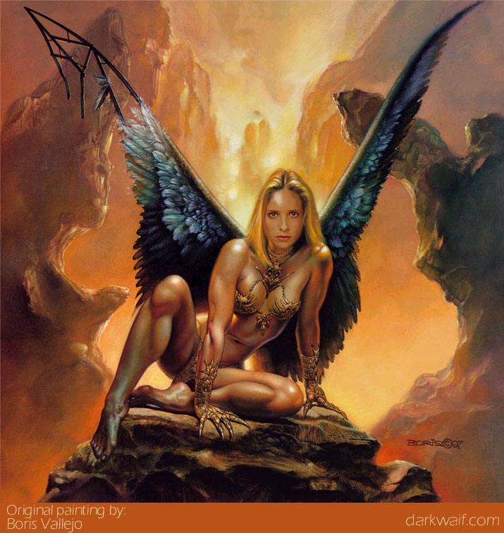 Angel-Evil Dark Art - No.8