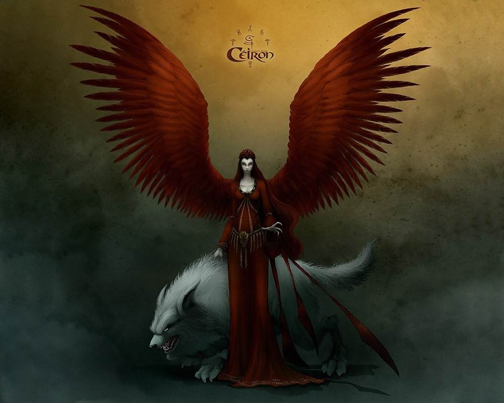 Angel-Evil Dark Art - No.12