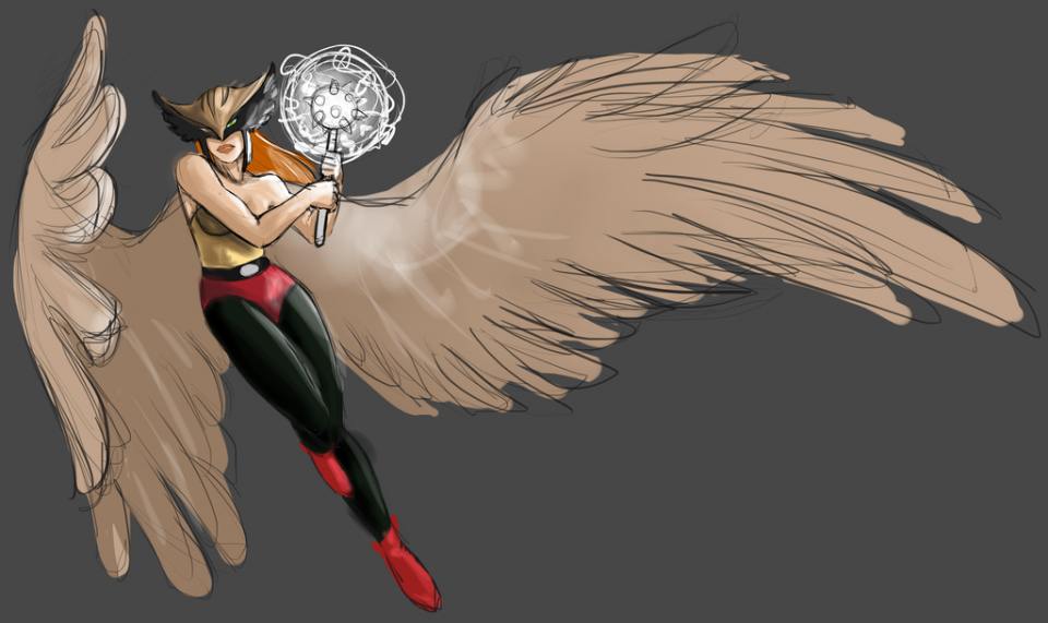 สาวกการ์ตูน 29 - Hawkgirl