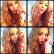 G.NA so cute  3