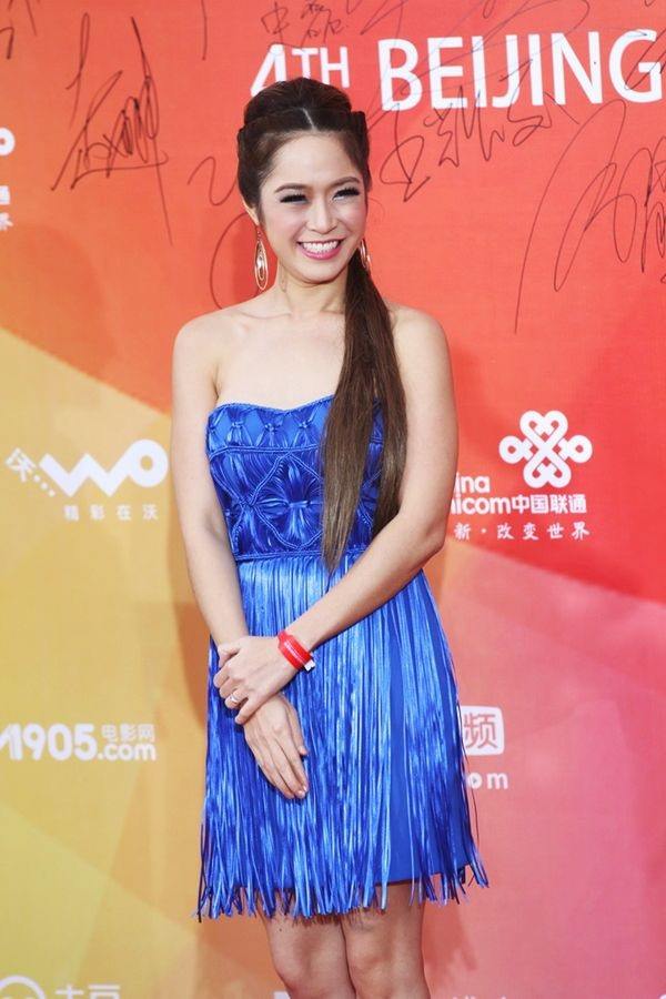 ญาญ่าหญิง - จีจ้า สวยเจิด โกอินเตอร์ เดินพรมแดงงาน Beijing international film festival 2014
