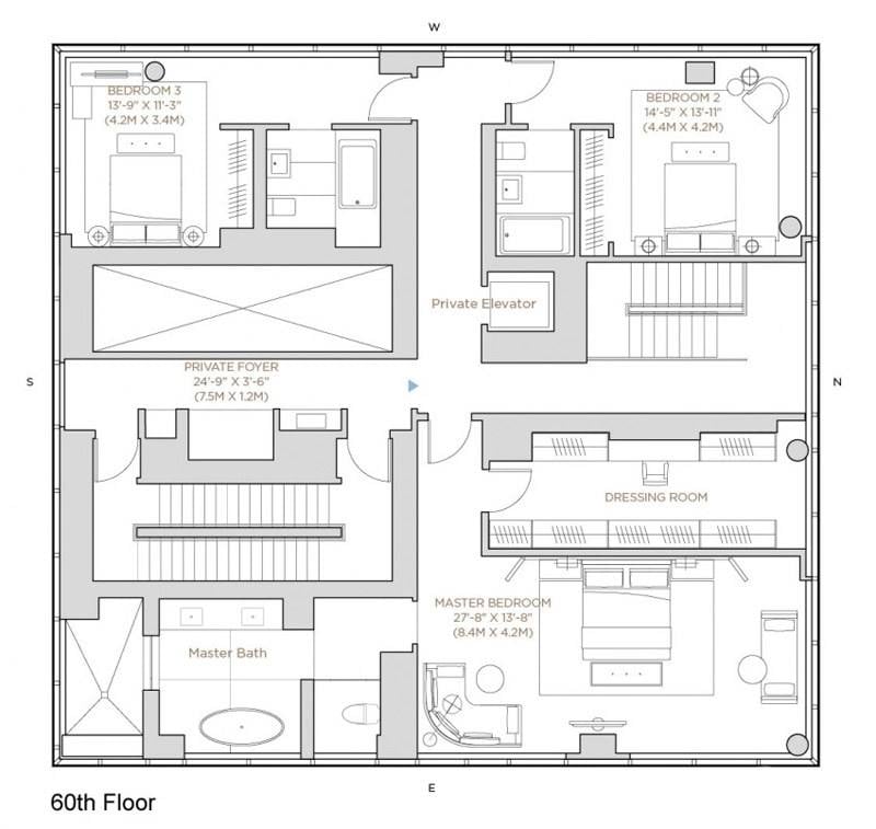 Billionaire Rupert Murdoc- The New Owner of a Triplex Penthouse Equipped with its Own Private Elevat