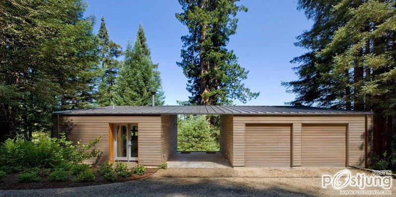 Modern Single Story Contemporary Home: Sebastopol Residence by Turnbull Griffin Haesloop