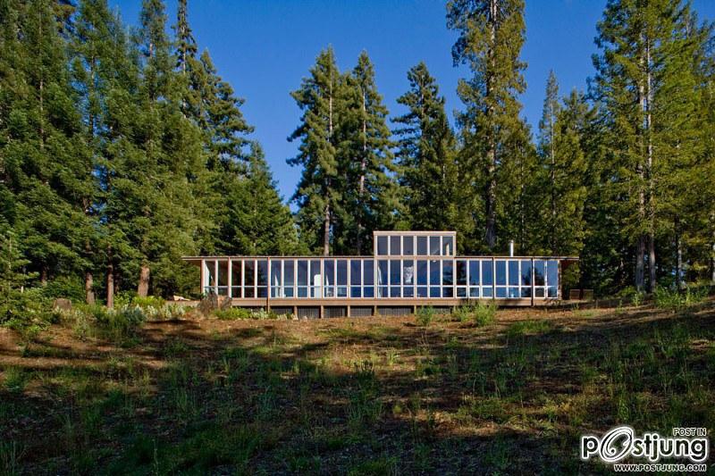 Modern Single Story Contemporary Home: Sebastopol Residence by Turnbull Griffin Haesloop