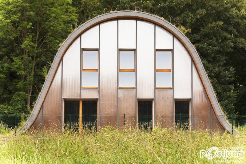 Green Wave House by Patrick Nadeau, Reims, France