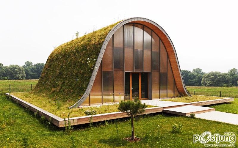 Green Wave House by Patrick Nadeau, Reims, France