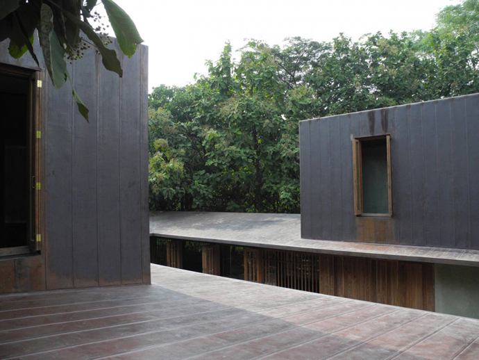 Minimalist Copper House II by Studio Mumbai, India