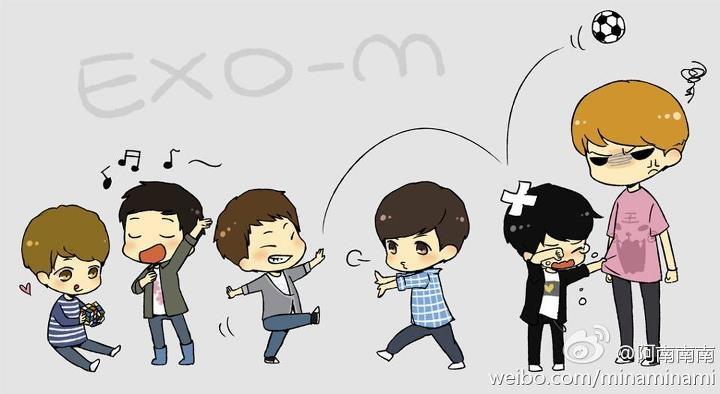 EXO m-k (ตัวการ์ตูน)