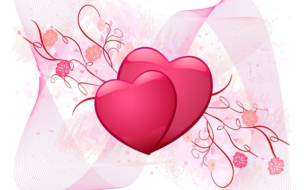 (Love&Valentine)3D-Wallpapers-Backgroundsภาพพื้นหลัง พักหน้าจอ No.5