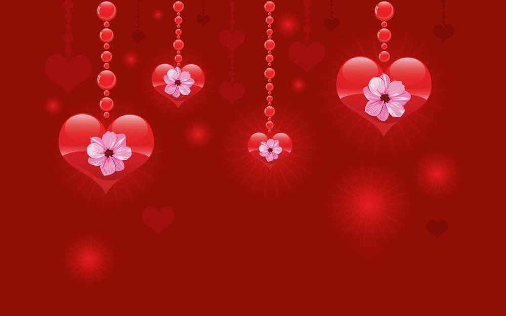 (Love&Valentine)3D-Wallpapers-Backgroundsภาพพื้นหลัง พักหน้าจอ No.6