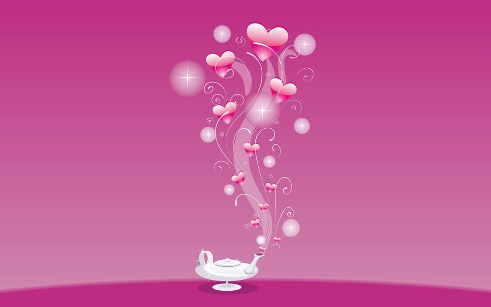 (Love&Valentine)3D-Wallpapers-Backgroundsภาพพื้นหลัง พักหน้าจอ No.14