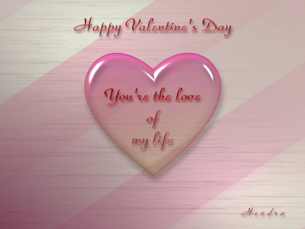 (Love&Valentine)3D-Wallpapers-Backgroundsภาพพื้นหลัง พักหน้าจอ No.15