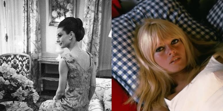 Audrey Hepburn & Brigitte Bardot