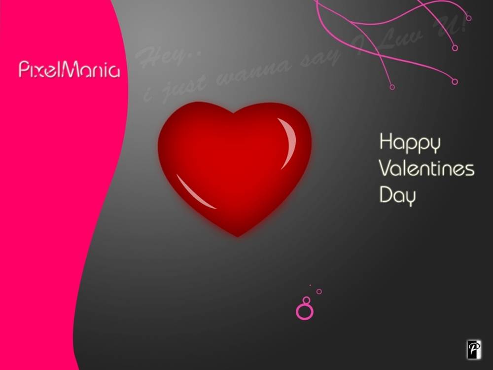 (Love&Valentine)3D-Wallpapers-Backgroundsภาพพื้นหลัง พักหน้าจอ No.18