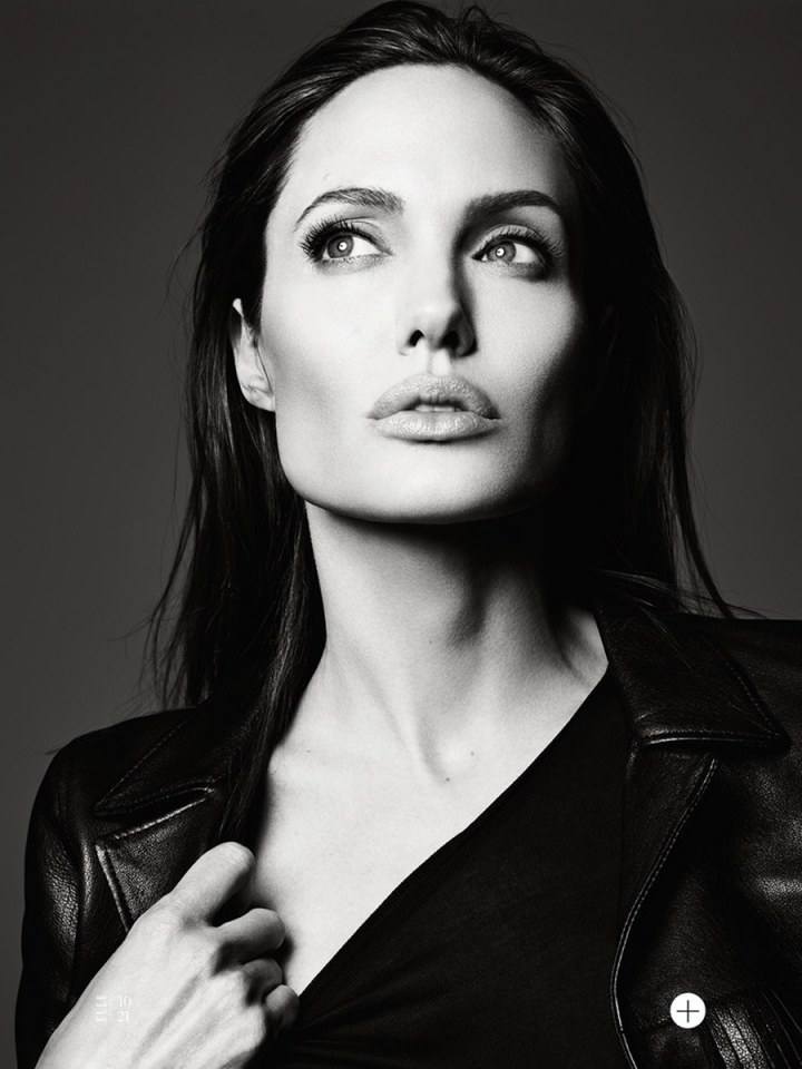 Angelina Jolie @ Elle US June 2014