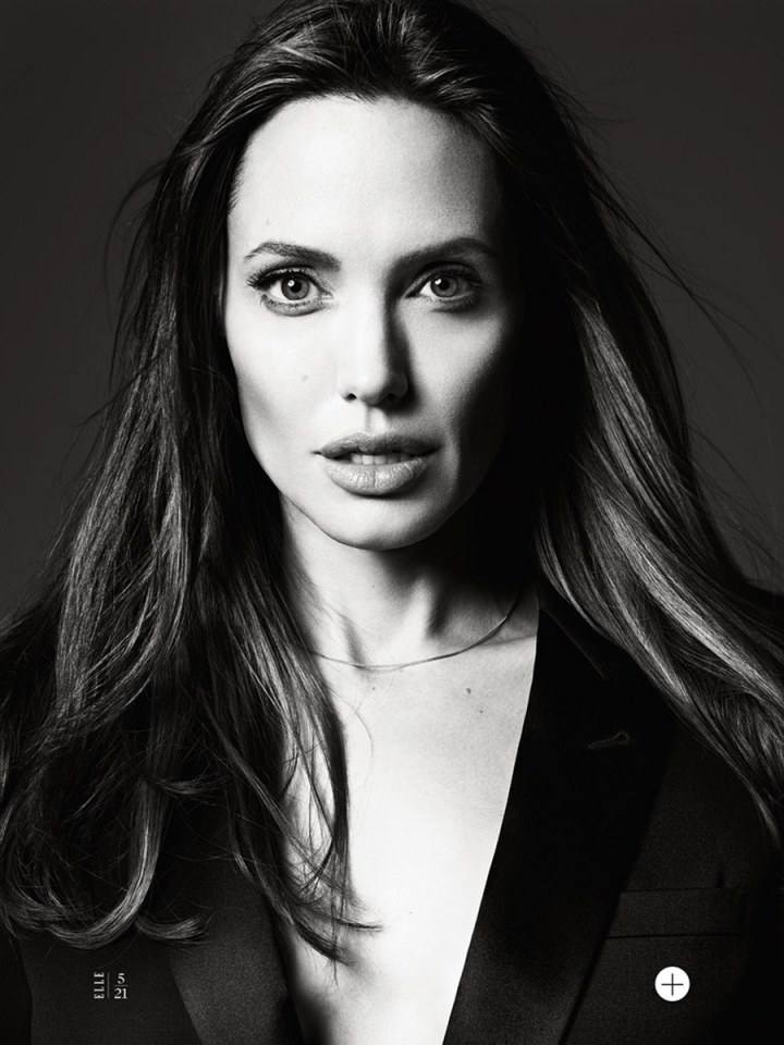 Angelina Jolie @ Elle US June 2014