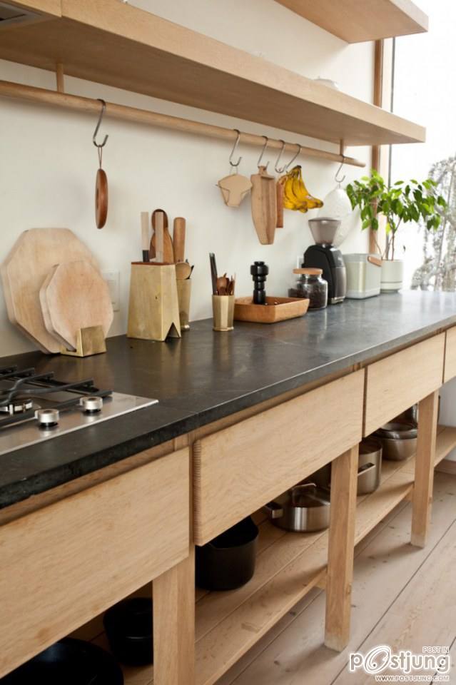 A Scandinavian-Inspired Kitchen with Hints of Japan by Julie Carlson
