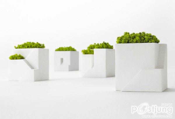 Create Your Own Mini Villages with the Bonkei Planters