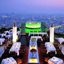 Sirocco Restaurant, Bangkok, Thailand – The Best Romantic Dinner in a Lovely Atmosphere