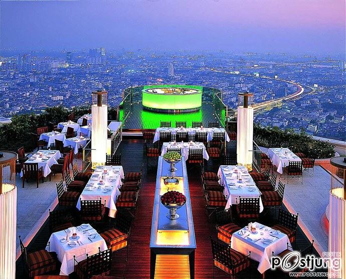 Sirocco Restaurant, Bangkok, Thailand – The Best Romantic Dinner in a Lovely Atmosphere