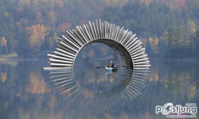 Aeolian Harp, a Musical Instrument Played by the Wind