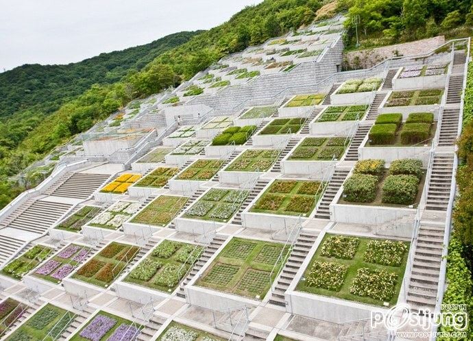 Awaji Yumebutai International Conference Center by Tadao Ando