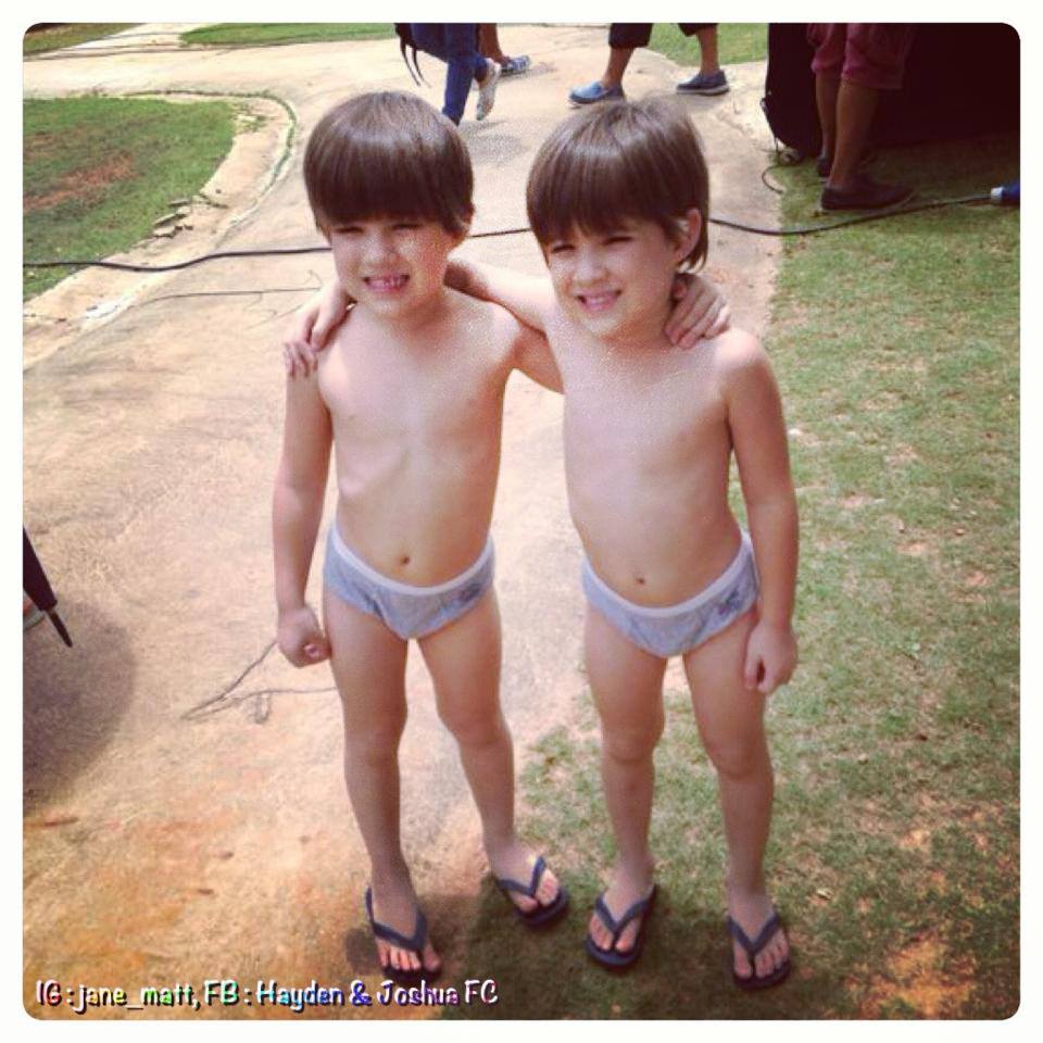 "เฮเดน & โจชัว" (ไก่&ไข่) 2เด็กแฝดสุดน่ารัก ในละคร "อย่าลืมฉัน"