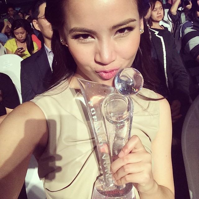 ญาญ่า-อุรัสยา นักแสดงหญิงยอดนิยม จากคมชัดลึกอวอร์ด ครั้งที่ 11