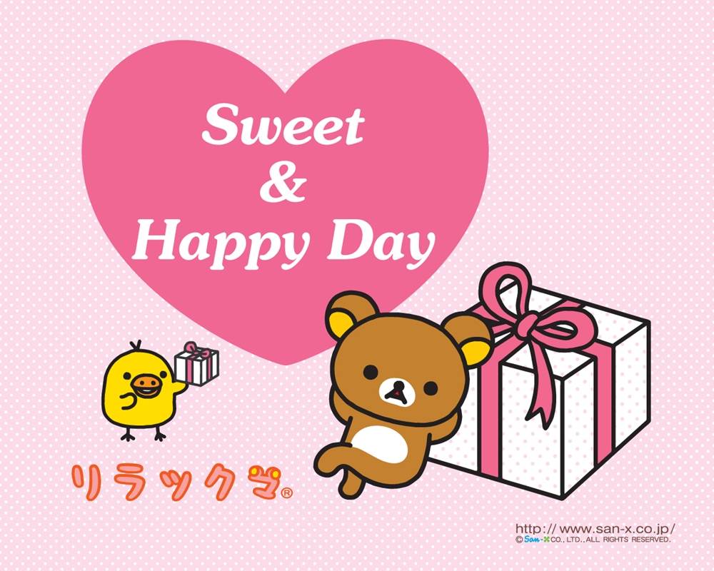 Rilakkuma-Wallpapers-Backgrounds ภาพพื้นหลัง พักหน้าจอ No.1