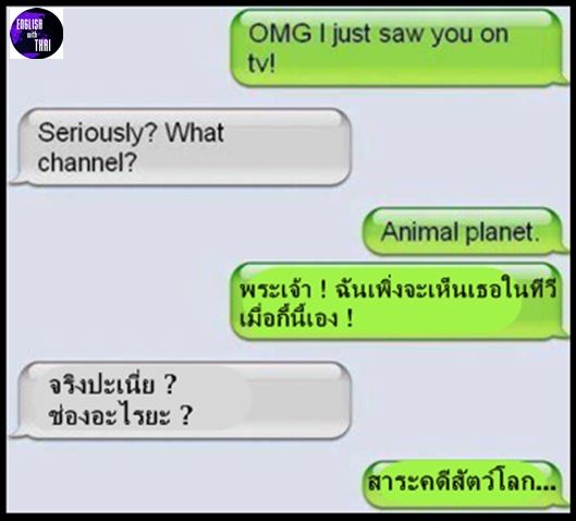 English Thai โดนใจไทยอังกฤษ