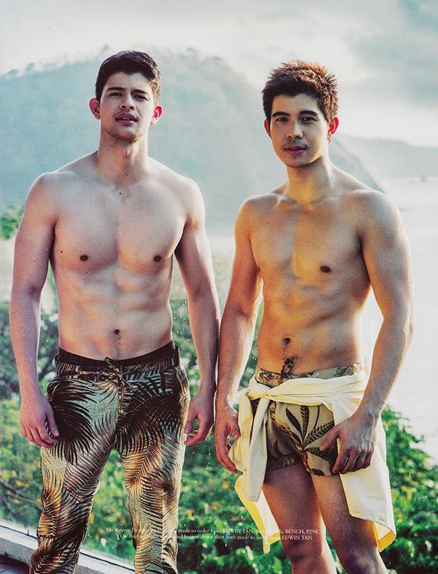 Rayver & Rodjun Cruz @ Garage Magazine April 2014