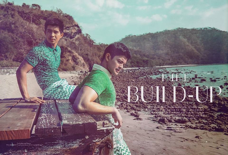 Rayver & Rodjun Cruz @ Garage Magazine April 2014