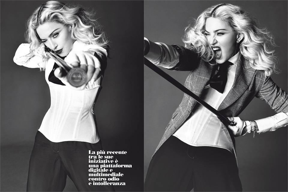 Madonna @ L'Uomo Vogue May 2014