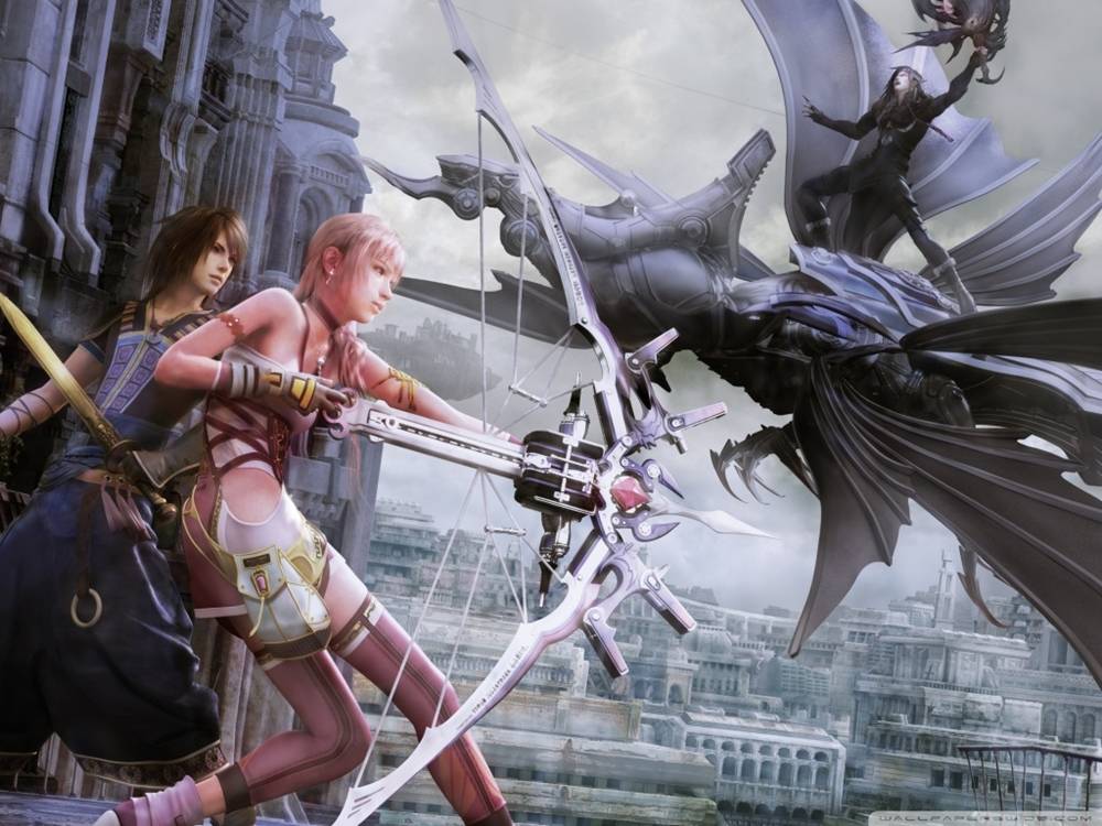 Final Fantasy - HD Wallpapers-Backgrounds ภาพพื้นหลัง พักหน้าจอ No.2
