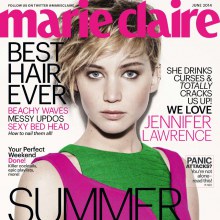 Jennifer Lawrence @ Marie Claire US June 2014