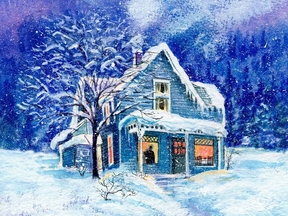 Season-(Winter-Snow-ฤดูหนาว-หิมะตก)HD-Wallpapers-Backgrounds ภาพพื้นหลัง พักหน้าจอ No.51
