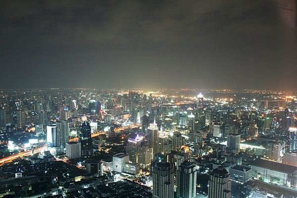 Bangkok-At-Night-Thailand -HD-Wallpapers-Backgrounds ภาพพื้นหลัง พักหน้าจอ No.6