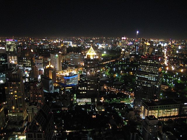 Bangkok-Night & Skyline-Thailand -HD-Wallpapers-Backgrounds ภาพพื้นหลัง พักหน้าจอ No.8