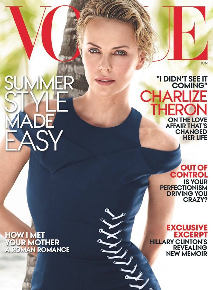 Charlize Theron @ Vogue US June 2014