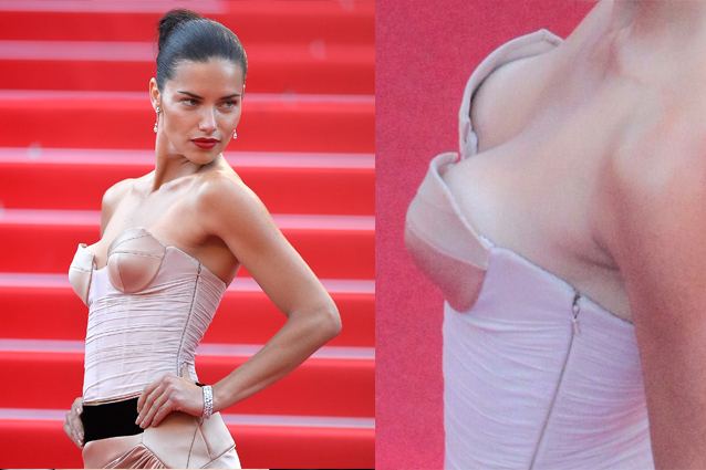 นางฟ้าตัวแม่แห่ง VS Adriana-Alessandra พรมแดง Cannes2014.