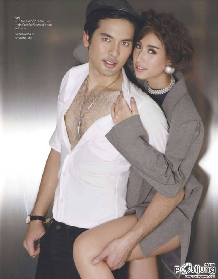 บอม ธนิน & มิ้นต์ ชาลิดา @ LEMONADE vol.4 no.77 May 2014