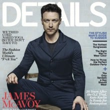 James McAvoy & Michael Fassbender @ Details Magazine June 2014