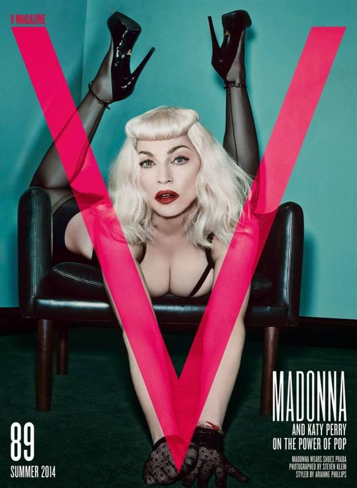 Madonna & Katy Perry @ V Magazine #89 Summer 2014