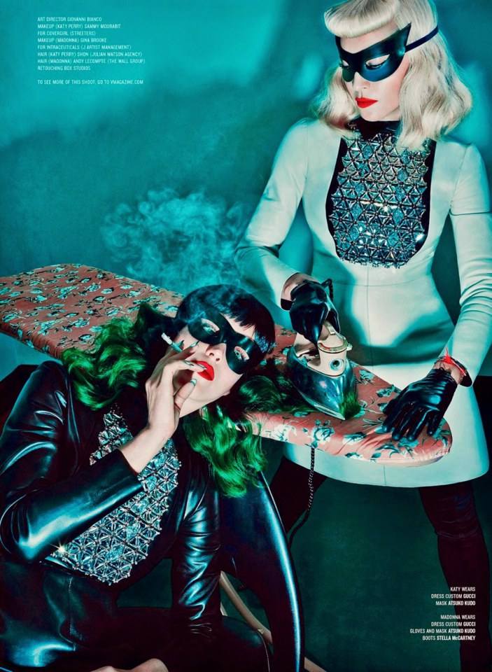Madonna & Katy Perry @ V Magazine #89 Summer 2014