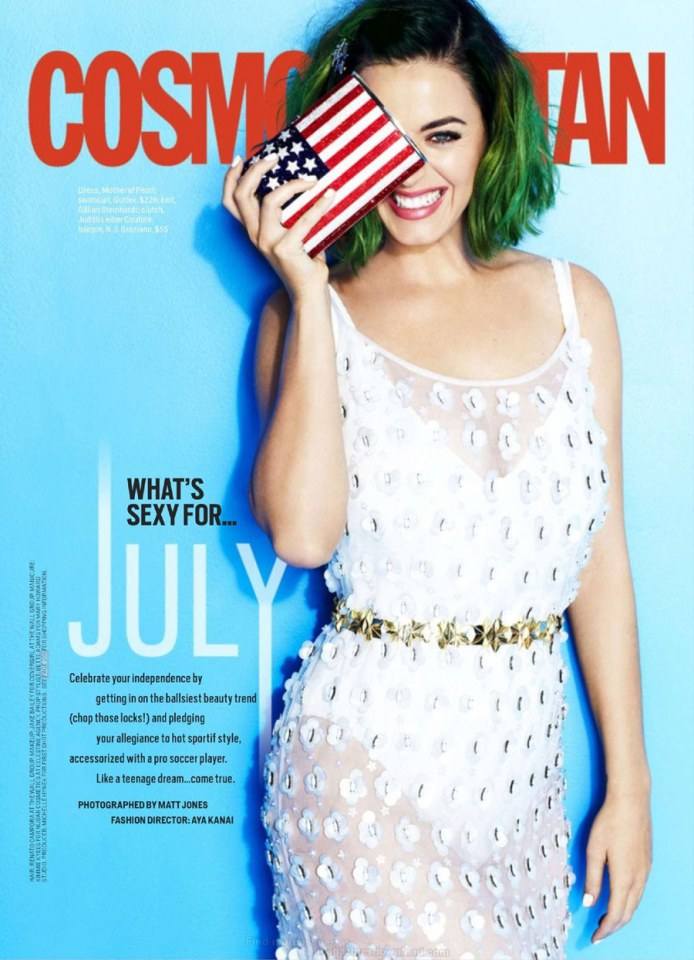 Katy Perry @ Cosmopolitan USA July 2014