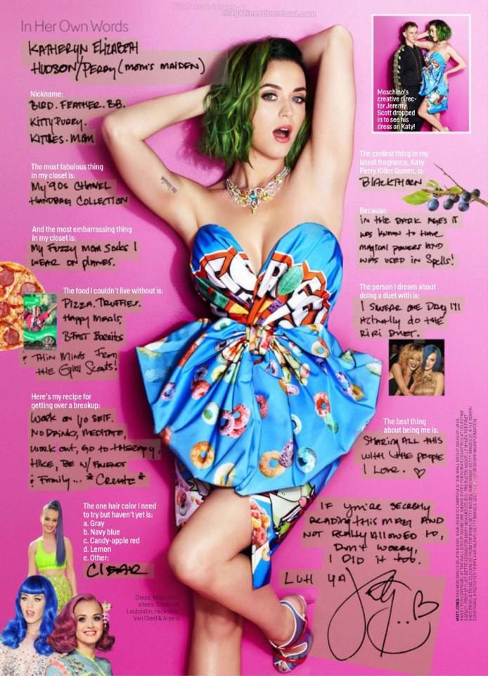 Katy Perry @ Cosmopolitan USA July 2014