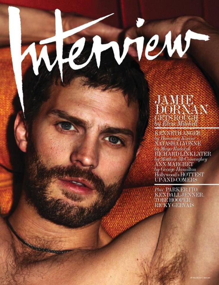 Jamie Dornan @ Interview Magazine June 2014