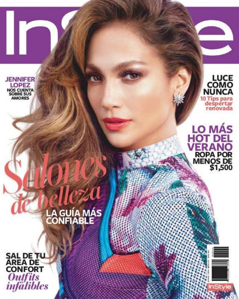 Jennifer Lopez @ InStyle Mexico June 2014