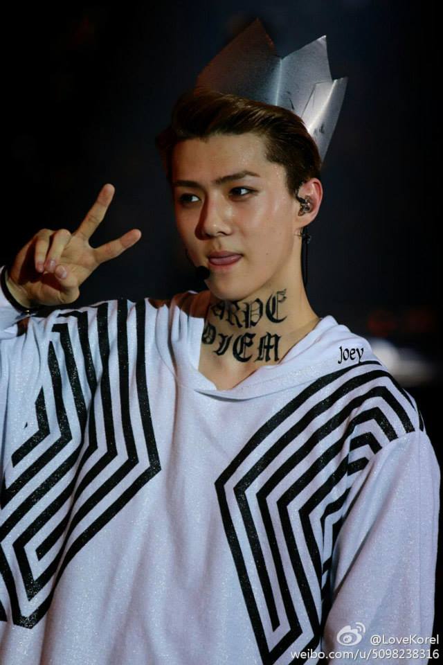 sehun THE LOST PLANET in Hk