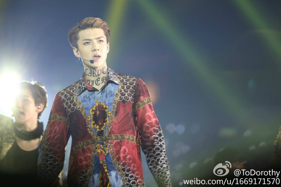 sehun THE LOST PLANET in Hk